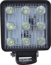 PHARE DE TRAVAIL A LED CARRE 9 LEDS 1300 LUMENS