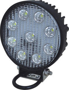 PHARE DE TRAVAIL A LED ROND 9 LEDS 1300 LUMENS