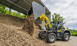 Chargeuse sur pneus Kramer 8155