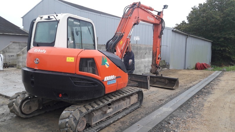 Remise à Zéro Entretien Mini Pelle Kubota