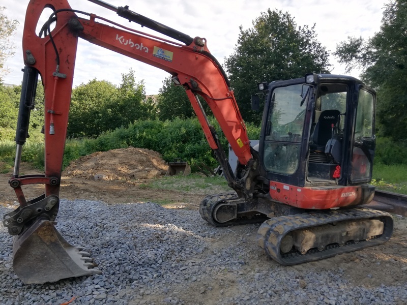 Remise à Zéro Entretien Mini Pelle Kubota