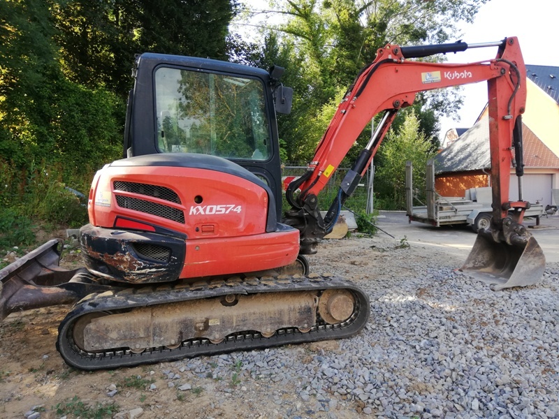 Remise à Zéro Entretien Mini Pelle Kubota